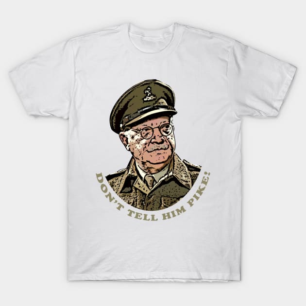 Captain Mainwaring T-Shirt by MichaelaGrove